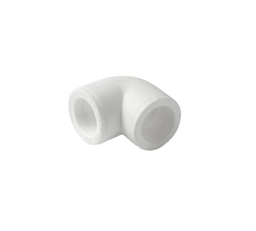 Угольник PRO AQUA PP-R 90° 50 мм Белый PA13016P