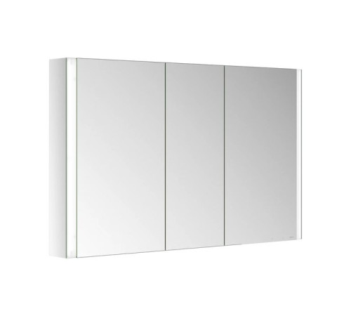 Зеркальный шкаф Keuco Somaris 120x71x12.8 см 3-дверный IP 44 с обогревом 14504003101