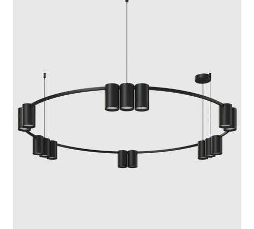 Подвесная люстра Denkirs Orbit DK4067-BK