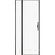 Душевая дверь в нишу Allen Brau Priority 900 мм стекло Optiwhite черный 3.31003.BBA
