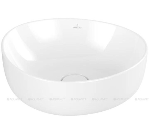 Раковина накладная Villeroy &amp; Boch Antao 400x395x145 мм цвет Альпийский белый 4A7240R1