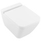 Унитаз подвесной Villeroy &amp; Boch Finion 37.5x56x35 см CeramicPlus альпийский белый 4664R0R1