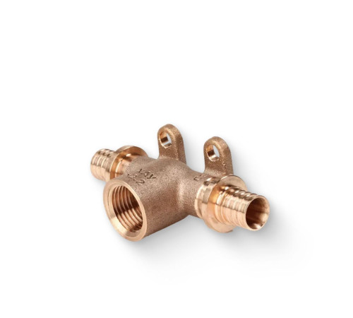 Тройник настенный аксиальный REHAU RAUTITAN RX+ 20х1/2х20 В бронза 14562943001