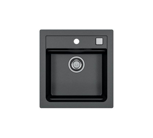 Мойка кухонная Alveus ATROX 20 Granital Carbon G91 470x500 мм с сифоном 1131990/1132823