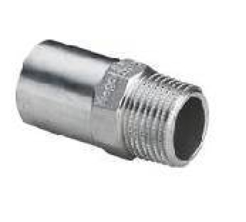 Вставка с наружной резьбой Viega Sanpress Inox 22x1/2 нержавеющая сталь 2311.1 436735