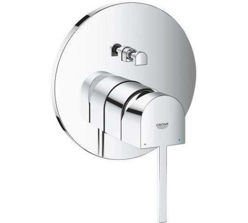Смеситель для ванны GROHE Plus однорычажный с круглой розеткой хром 24060003