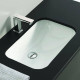 Раковина встраиваемая Artceram Nettuno 56х38 см без отв. белый NTL001 01 00