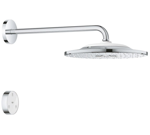 Верхний душ Grohe Rainshower SmartConnect 310 2 режима с кронштейном и пультом ДУ 26640000