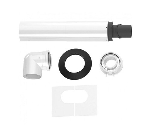 Дымоход коаксиальный телескопический Bosch FC-Set60-C13x 60/100 мм 310-505 мм 7738112498
