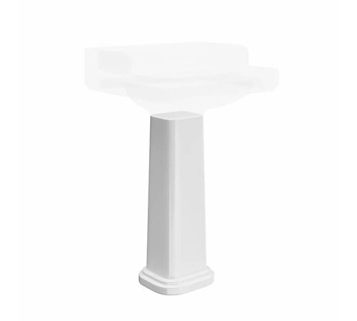 Пьедестал для раковины Kerama Marazzi Pompei белый глянцевый PO.col.01
