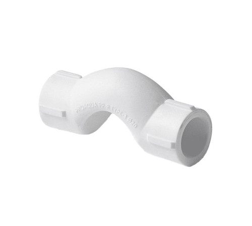 Обвод с муфтами Pro Aqua PP-R короткий 32 мм белый PA16120P