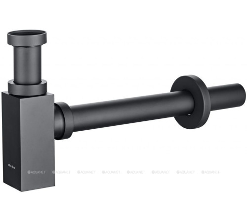 Сифон для раковины Allen Brau INFINITY Square 1 1/4 черный матовый 5.21027-31