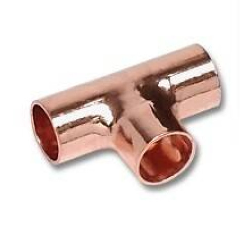 Тройник SANHA SA 5000 28x28x18 мм под пайку медь 15130282818