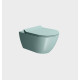 Унитаз подвесной GSI Pura Swirlflush цвет Ghiaccio Matte 881515_УЦ/2