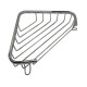 Полочка-решетка угловая Tiffany World Harmony 534 подвесная 18x18x4 см хром TWHO534cr