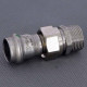 Муфта разъемная Viega Sanpress Inox 22x3/4 пресс-НР нержавеющая сталь 438302