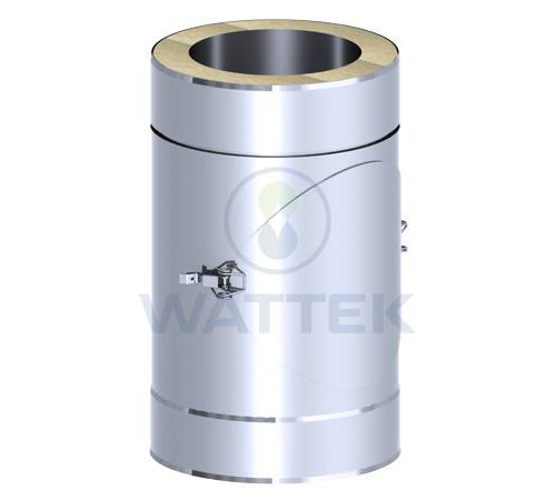 Труба дымоходная Wattek с лючком ревизии D 200 мм 5PA250