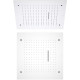 Верхний душ Aquanet AQ2082CR 500х500 мм 2 режима с монтажной частью хром AQ2082CR