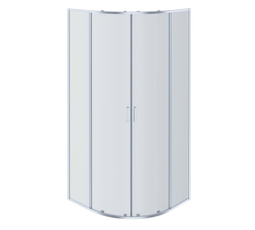 Душевой уголок Aquanet Aria 1/4 круга 800x800x2000 мм хром прозрачное стекло AQ ARI RO 08020CH