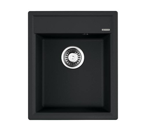 Мойка кухонная Omoikiri Daisen 42-BL Artgranit 42x51 см цвет черный 4993606