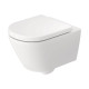 Унитаз подвесной Duravit D-Code 54х37 см безободковый белый 29030900212