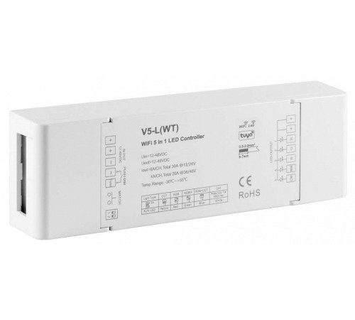 Контроллер-выключатель Wi-Fi для смартфонов и планшетов ELFLED STD ELFLED-WiFicontr V5L(WT)