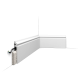 Плинтус Orac Decor CONTOUR накладной SX186