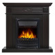 Портал для электрокамина Firelight Bianco Classic черная эмаль НС-1536141