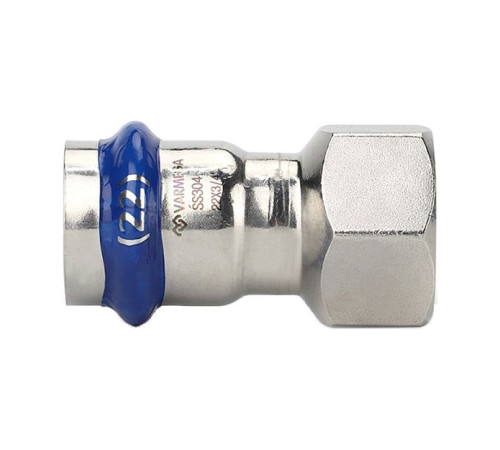 Муфта раструбная Varmega Inox Press 28х1 внутренняя резьба VM705002806