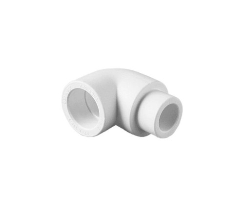 Угольник Pro Aqua 25 мм 90° PP-R Н-В белый PA13610P